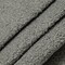 Grey Shearling Textured Upholstery Fabric by The Yard - SKU: Menlo Flint